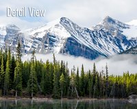 Banff landscape original photography print. Alberta Canada wall art.