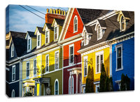Jelly Bean House original photography print. St Johns Newfoundland wall art.