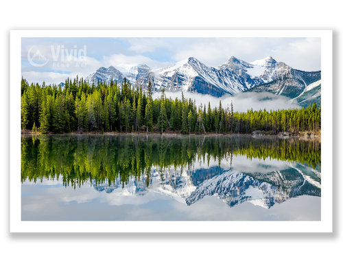 Banff landscape original photography print. Alberta Canada wall art.