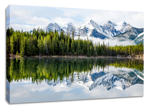 Banff landscape original photography print. Alberta Canada wall art.