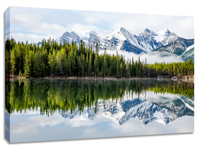 Banff landscape original photography print. Alberta Canada wall art.